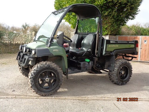 John deere gator 855d reg - john,